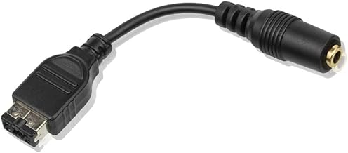 GBA SP Gameboy Game boy Advance SP Earphone Adapter Black (allows you to use your standard earphone on GBA SP)