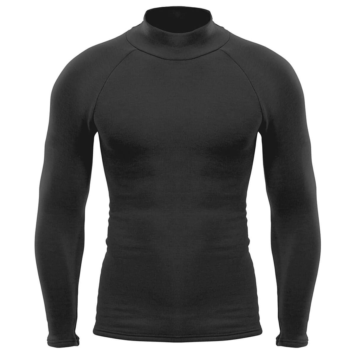 ZeroFit Herren Heatrub Ultimate Thermo Unterhemd Stehkragen Funktionsshirt