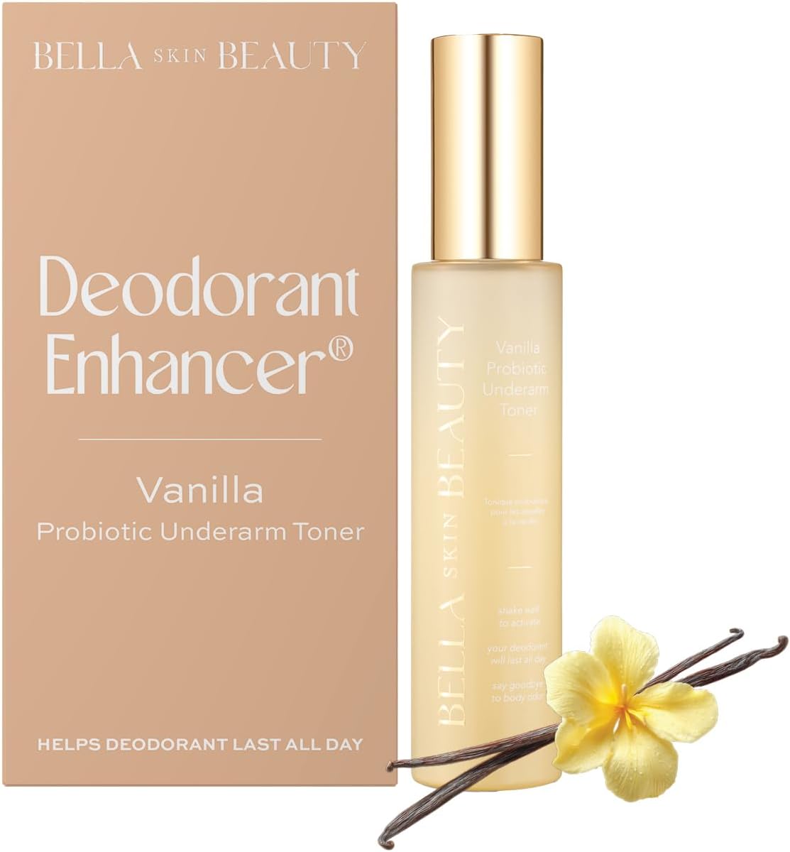 Bella Skin Beauty Probiotic Underarm Toner - Vanilla