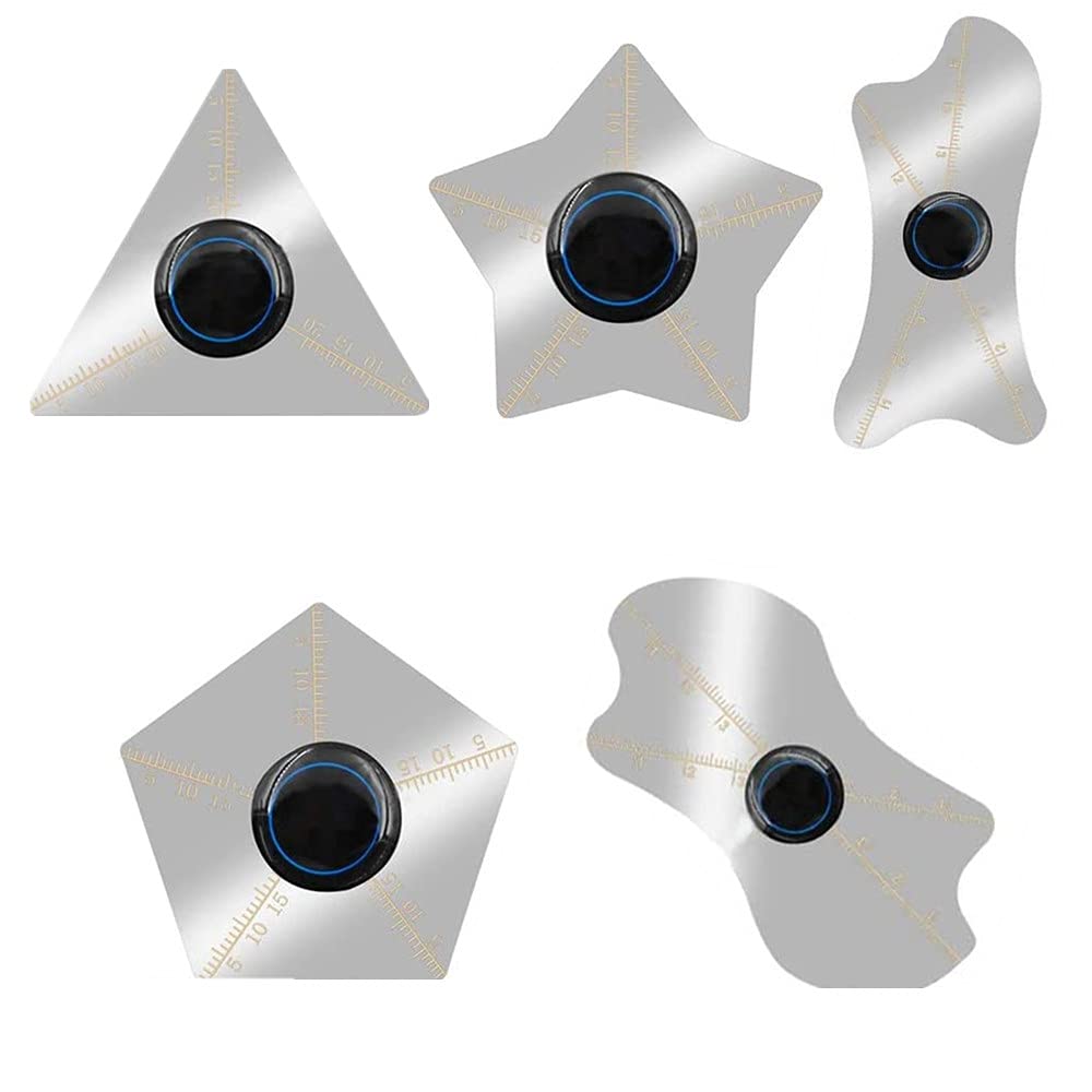 5 Pcs Pry Tool Spudger Professional Stainless Steel Curved Spudger Pry Blade Cell Phone Repair Metal Ultra Thin 0.1mm Card Durable Repair Opening Tool for Cell Phone Screen