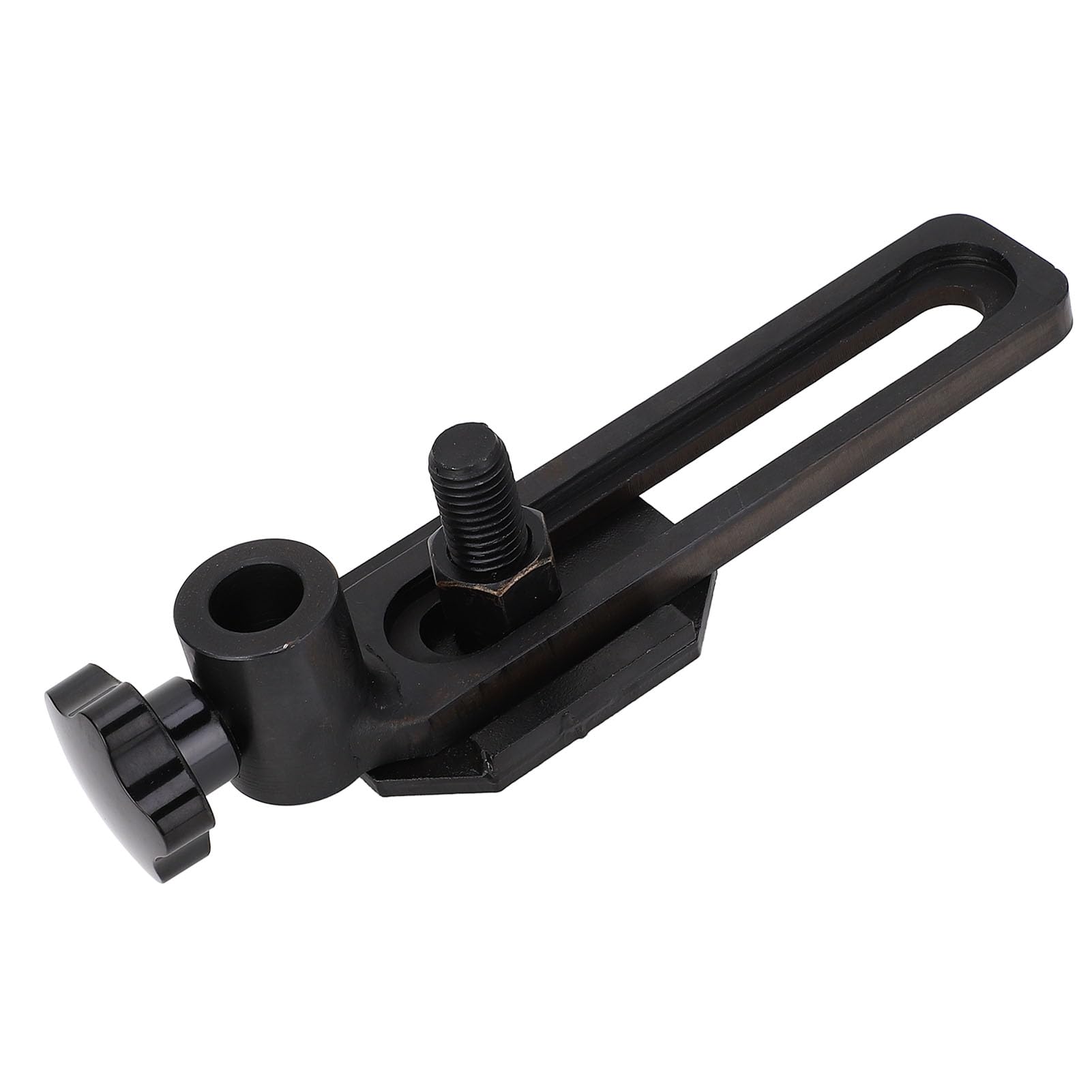 Lathe Tool Holder Base 16MM Hole Diameter Alloy Steel Woodworking Turning Tool Rest for 5/8 Inch Post