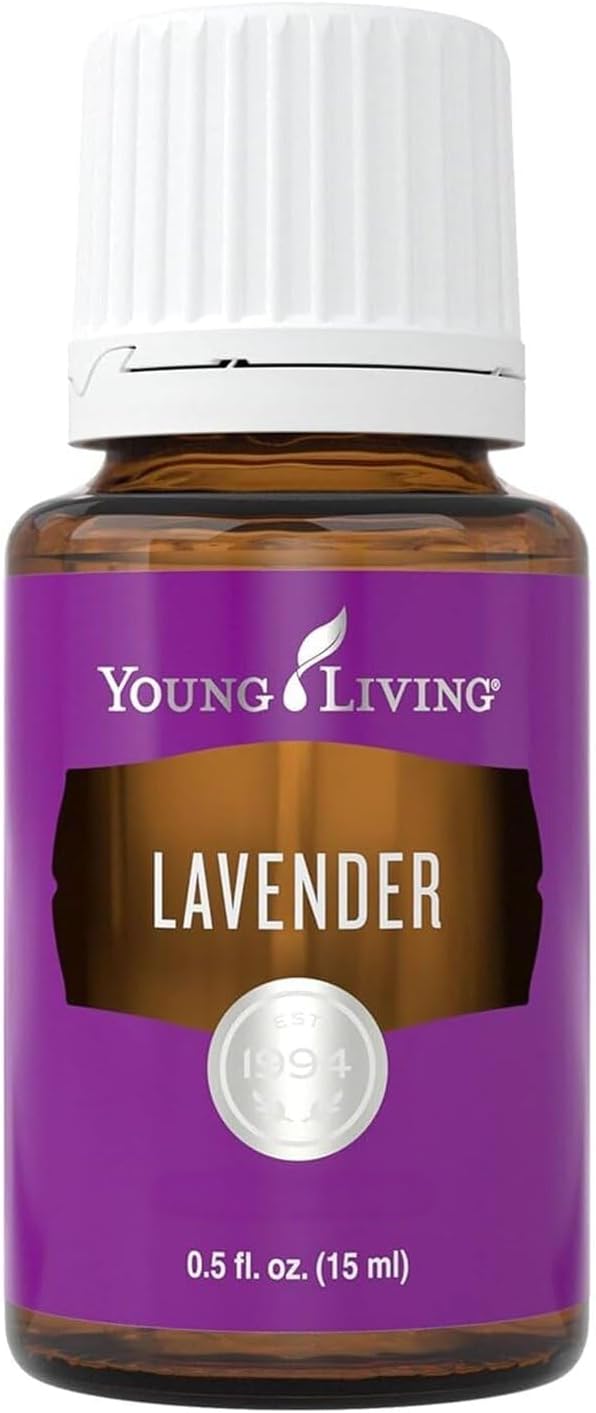 Young Living Lavender Essential Oil | 5 ml | Soothing & Relaxing Aroma for Massage, Aromatherapy, & Skin Care | Calms the Mind & Enhances Relaxation | Authentic Fragrance for Perfume