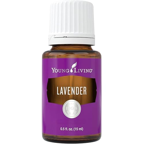 Young Living Lavender Essential Oil | 15 ml | Soothing & Relaxing Aroma for Massage, Aromatherapy, & Skin Care | Calms the Mind & Enhances Relaxation | Authentic Fragrance for Perfume