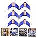 BESPORTBLE 6pcs Wooden Pigeon Perch Rack Plastic Rest Stand for Birds Adjustable Height Bird Perch Suitable for Pigeons and Parrots