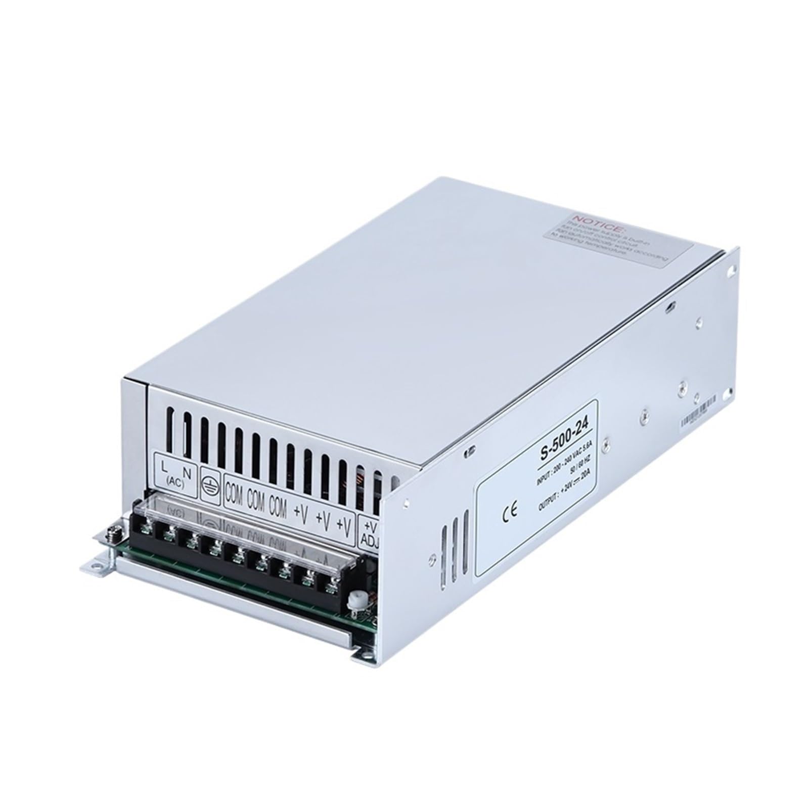 NXUTKBNK S/SE-500W-24V20A high Power Switching Power Supply 12V40A Monitoring 220V to 48V DC 36v(S 500 220 220V)