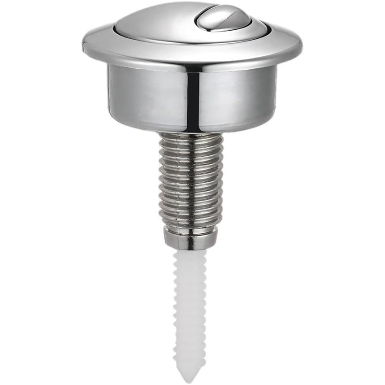 Kxaoxgrc One Color Toilet Push Button Flush Replacement, Toilet Flusher Replacement Kit 2 Pcs Dual Flush Button