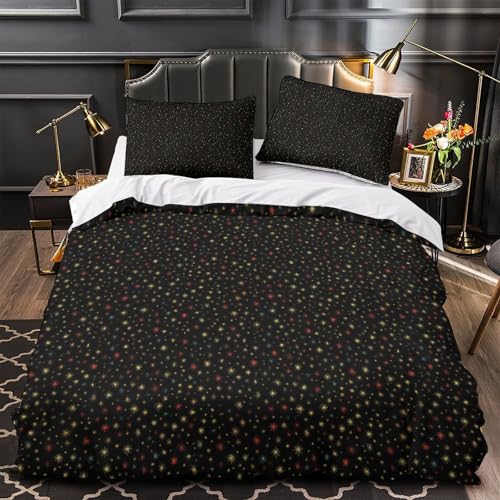 Housse de couette 140x200 microfibre imprimé 3D ado single hypoallergique