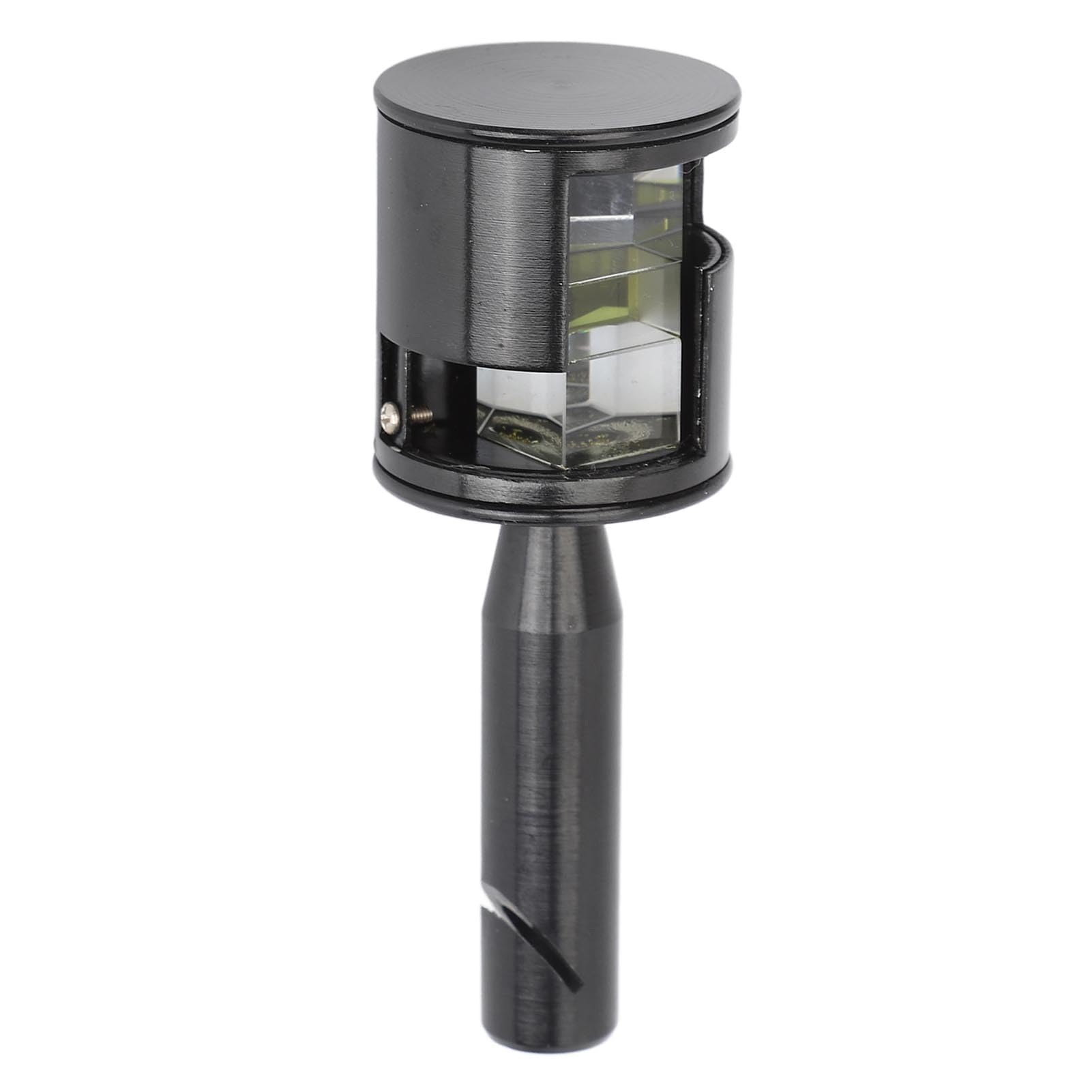Prisme angulaire optique de station totale en aluminium, prisme carré optique avec poignée de protection rotative conception de poignée pour la mine de tunnel