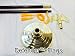 8 Ft Indoor Flagpole Kit Parade Mounting Set With Eagle, Premium Oak Pole, Base and Tassel No Flag Included Defender Flags™ Brand