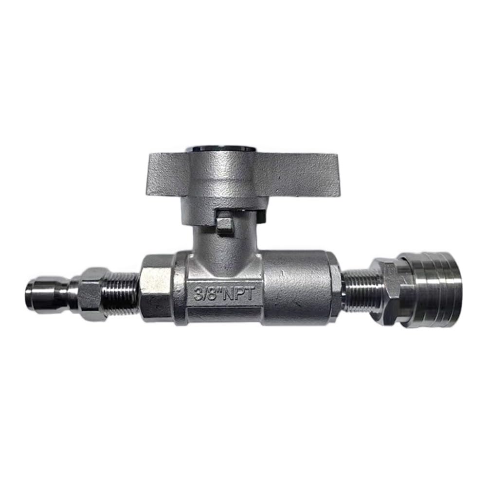Wysokociśnieniowy zawór kulowy DN10 5000 PSI metalowy przełącznik węża