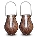 Produktbild Dolores884Eli Solarlaterne Lichter im Freien hängen Lichter Weg Licht für Garten 2 Pack (warmes Weiß)
