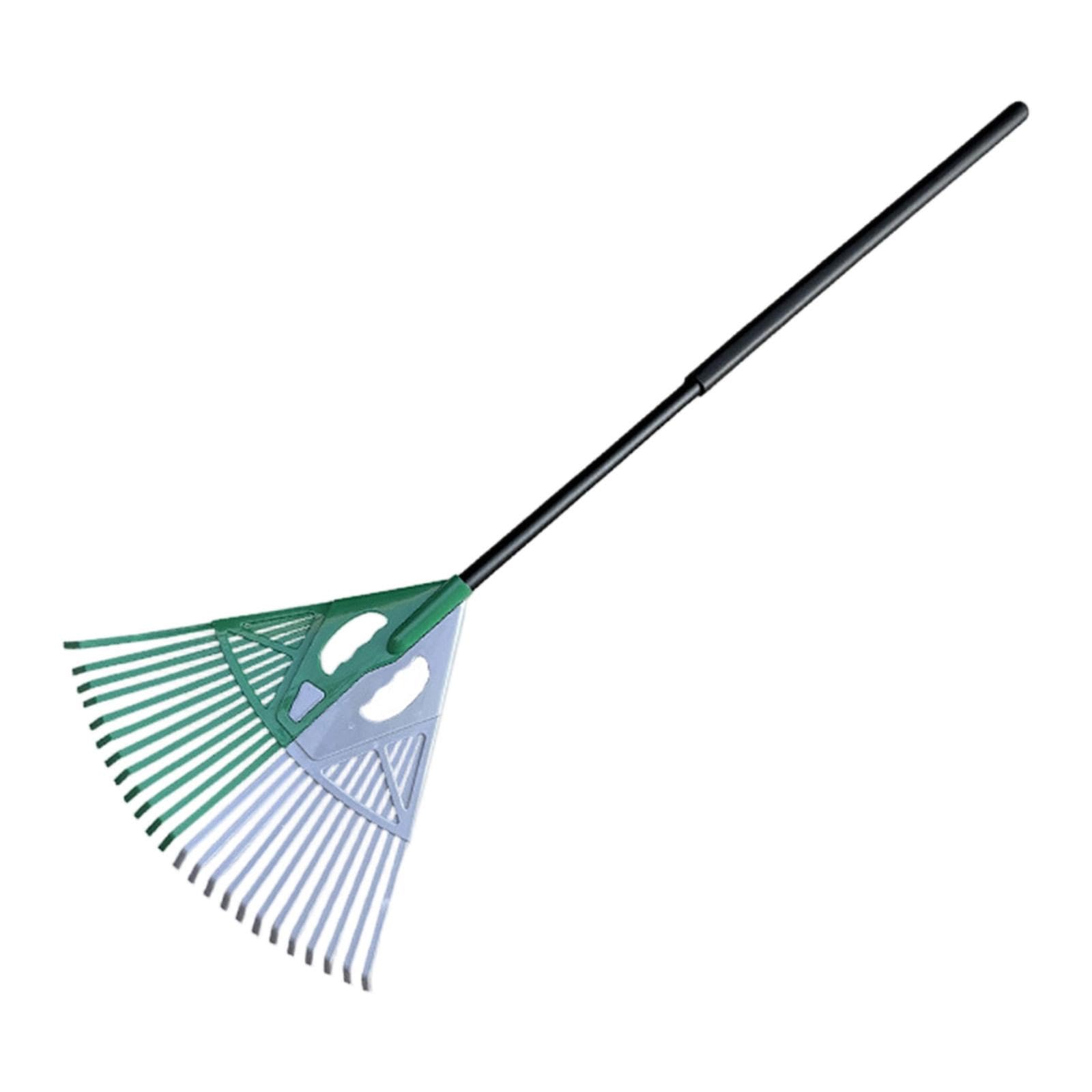 Rastrillo para Hojas Herramienta de jardinería para Recoger Hojas, deshierbar, Limpiar escombros y Basura Rastrillo de jardín, Esponja