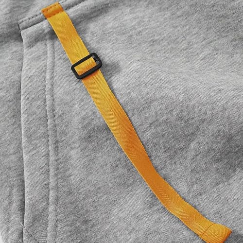 Mens Hooded Sweatshirt Casual Long Sleeve Cord Athletic Gym Hoodies Casual Military Cargo Workout Pullover Sweater4