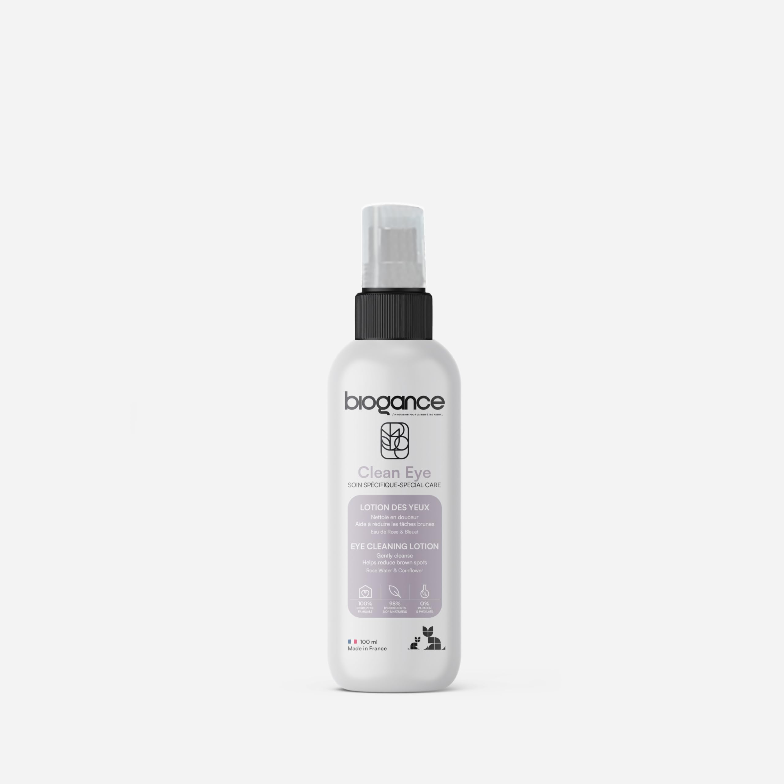 Biogance - Lotion des Yeux (Clean Eye) pour Chien et Chat
