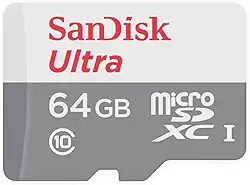 Feito para o cartão de memória micro SD de 64 GB da Amazon SanDisk para tablets Fire e Fire TV.