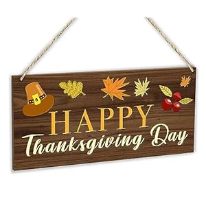 Maple Leaf Fall Happy Thanksgiving Day Hanging Sign Wooden Home Decor Plaque, Outdoor Indoor Wood hanging Sign for Thanksgiving, Autumn Harvest Wooden Front Door Sign Wall Porch Farmhouse Decor -35 Maple Leaf Fall Happy Thanksgiving Day Hanging Sign Wooden Home Decor Plaque Outdoor Indoor Wood hanging Sign for Thanksgiving Autumn Harvest Wooden Front Door Sign Wall Porch Farmhouse Decor 35