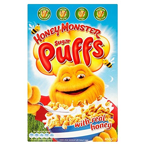 Honey Monster Foods Sugar Puffs (450g)