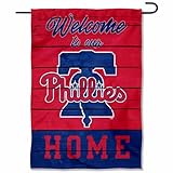 Philadelphia Phillies Welcome To Our Home Double Sided Garden Flag