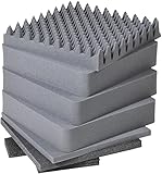 Peli 0341 Ersatzschaumstoffset, Original Protector Case Zubehör, Kompatibel 0340 Cube Koffer, Farbe: Schwarz