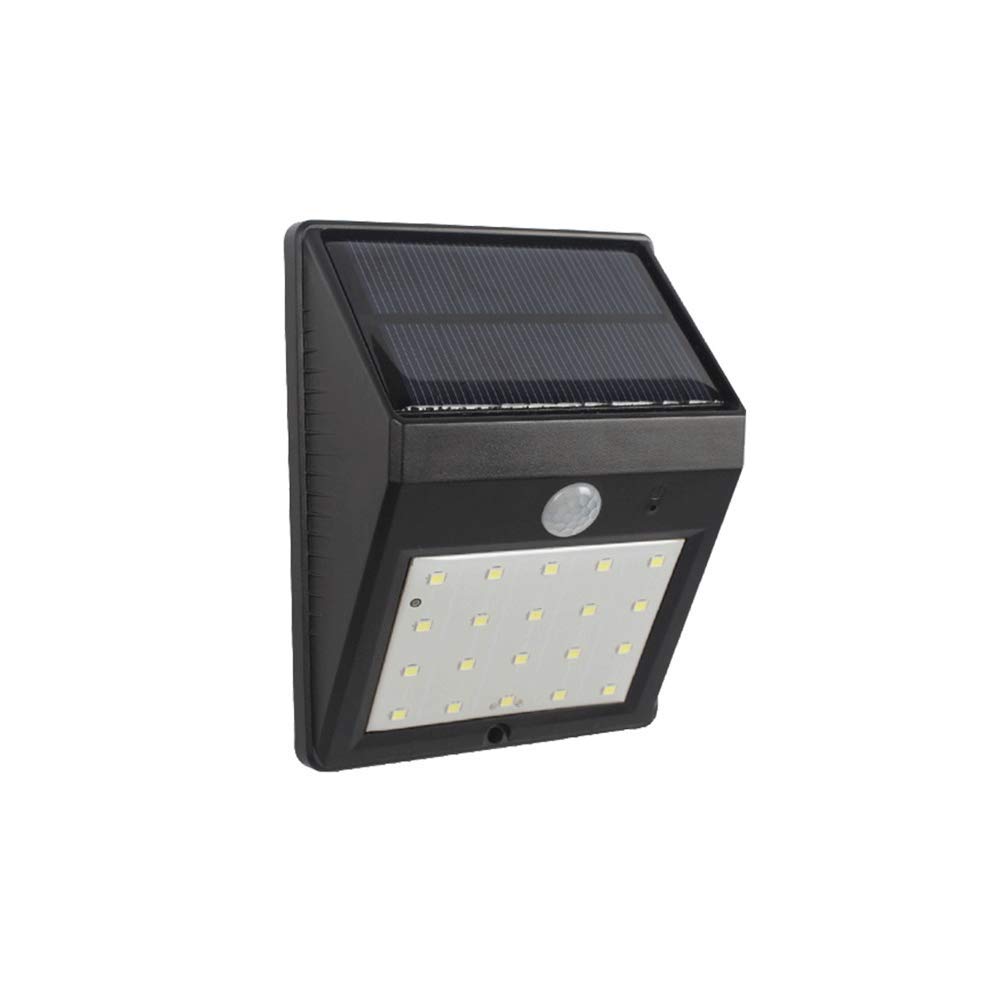 Applique solaire anti-zones d'ombre à détection de mouvement pour rassurer vos retours nocturnes