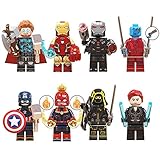 ✬Mehr Spaß: Mit diesem Avengers Bath Toy Set werden die Badezeiten mit Sicherheit episch! In einem klaren Eimer mit einem Siebdeckel sorgt die Sammlung der Helden für Furore.