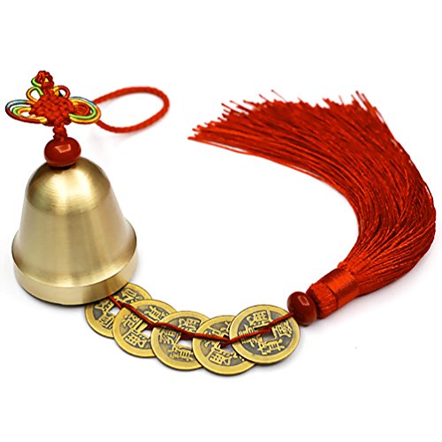 Lalago Chinese Feng Shui Bell for Wealth and Safe,...