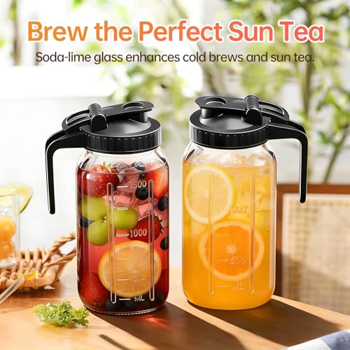 Save 10% on 64oz Glass Pitcher with Lid & Spout - Image 6