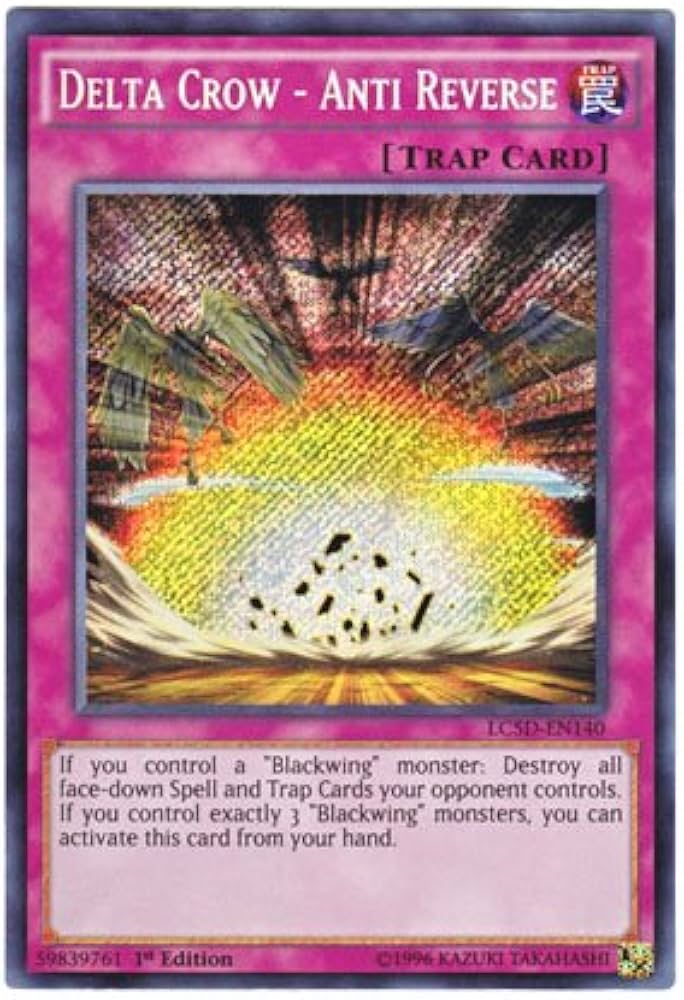Amazon.co.jp: 遊戯王 英語版 LC5D-EN140 Delta Crow - Anti Reverse Amazon.co.jp: 遊戯王 英語版 LC5D-EN140 Delta Crow - Anti Reverse