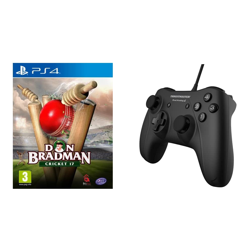 Tru Blu Entertaintment Don Bradman Cricket 17 Ps4 Thrustmaster