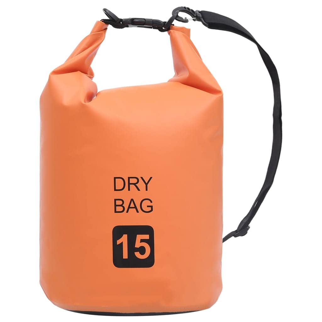 CHARMMA Dry Bag Orange 4 gal PVC,Boating & Water Sports-92789