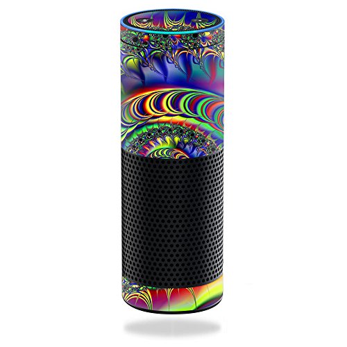 MightySkins Skin Compatible with Amazon Echo - Acid | Protective, Durable, and Unique Vinyl Decal wrap Cover | Easy to Apply, Remove, and Change Styles | Made in The USA