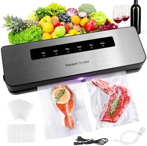 6 in 1 Stainless Steel Vacuum Packing Ma...