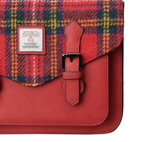 Image of Islander The Calton Satchel - Ladies Satchel With HARRIS TWEED - Small and Medium