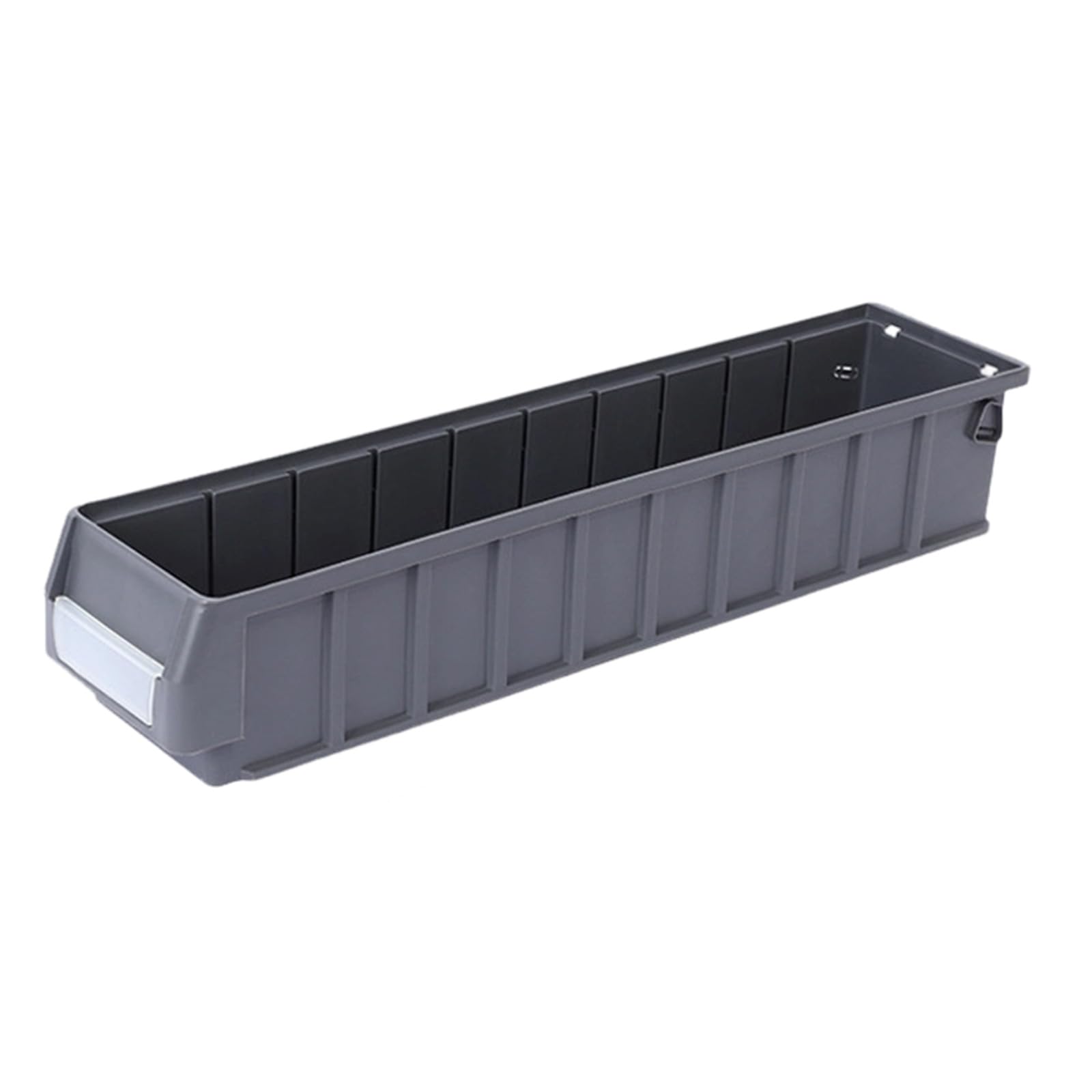 Cazstyk E3 Gray Compact Tool Box With Removable Dividers And Clear Top Organization For Optimal Workspaces Organization Storage With Compartments