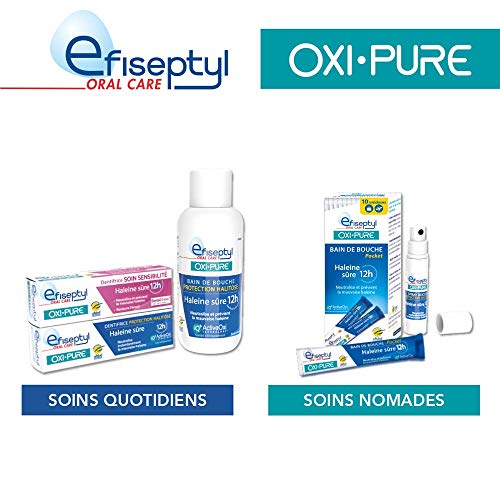 Efiseptyl - Mundspray zum Schutz von Mundgeruch Oxi-Pure – frischer Atem 12 Stunden – Wirksamkeit nachgewiesen – ohne Zucker und ohne Alkohol – 9 ml – Bild 5