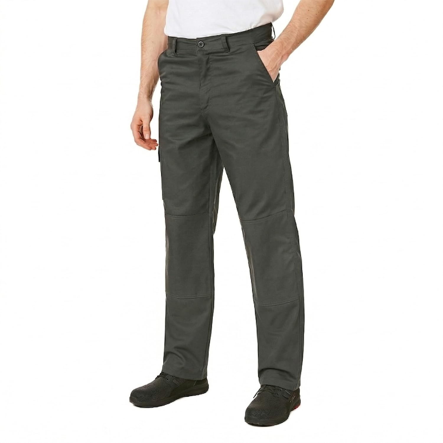 Iron Mountain IMPNT100 Herren Multi Pocket Klassische Knieschoner Taschen Transport und Arbeitskleidung Arbeitssicherheit Hosen