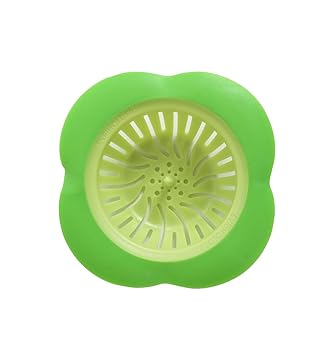 Evri-Sink Sink Strainer with Large Wide Rim, Tool for Kitchen Sinks, Fits Most Standard Kitchen Sinks, Offered a Set of Two, Colors May Vary