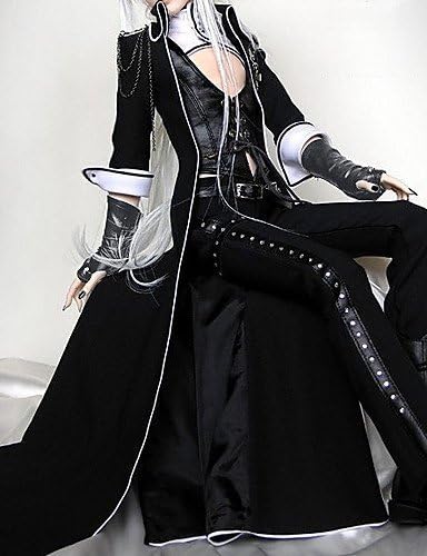 FW@ Vampire Viscount BJD Black Punk Lolita Outfit , xxxl
