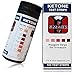 Smackfat Ketone Strips - Perfect for Ketogenic Diet and Diabetics - Precise Ketone Measurement and Supports Ketone Adaptation, 100 Strips