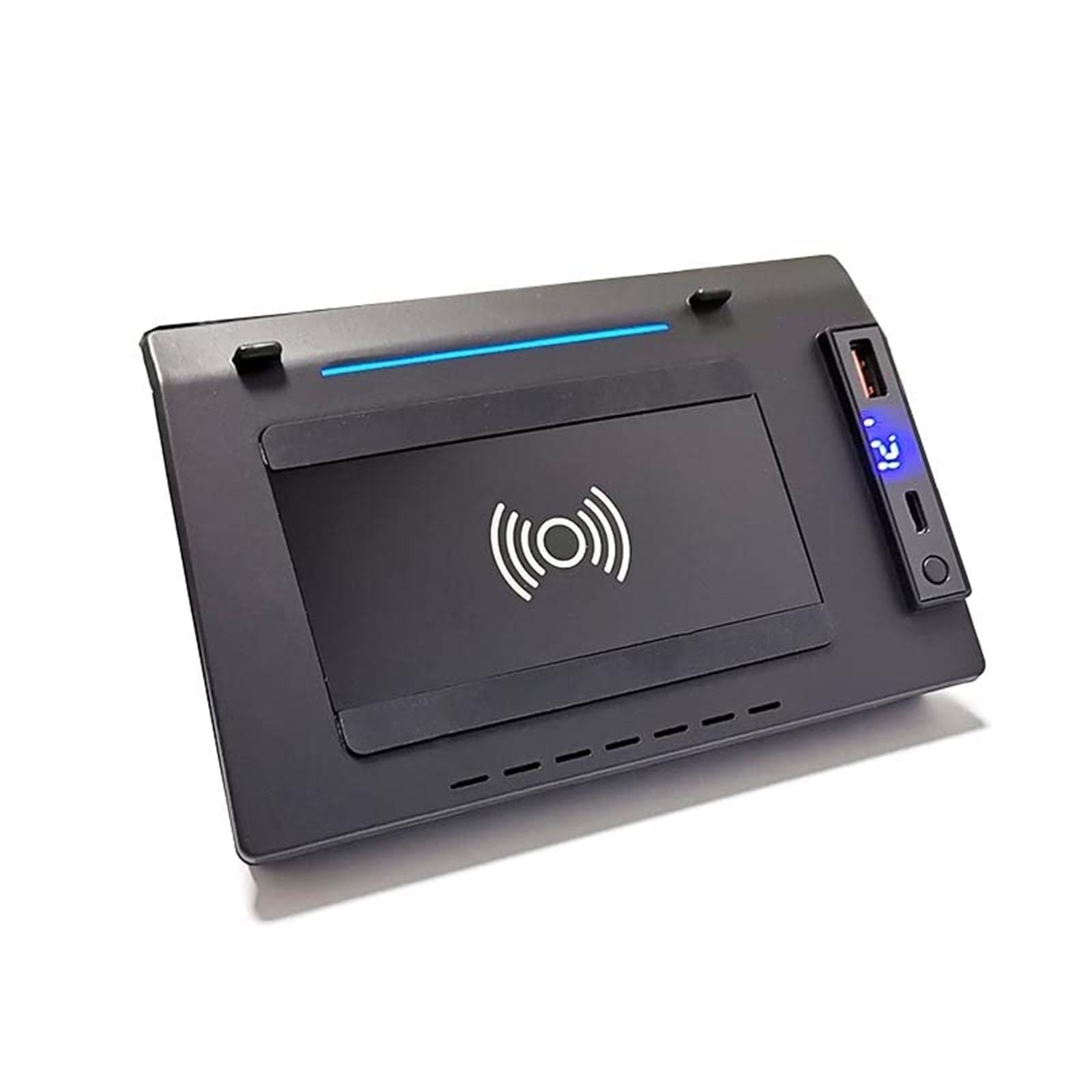 Bezprzewodowa ładowarka samochodowa 15w szybkie ładowanie ładowarki do telefonu komórkowego Panel ładowania, dla Audi, A6 C8 S6 RS6 A7 S7 RS7 2019 2020 2021 2022 Samochodowa płyta ładująca