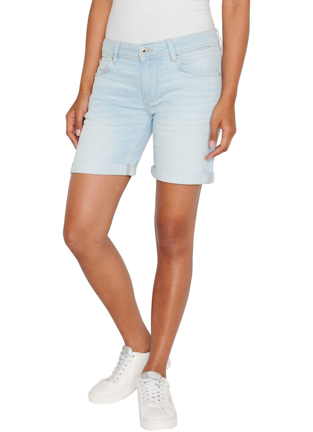 Pepe Jeans Slim Short MW Shorts para Mujer