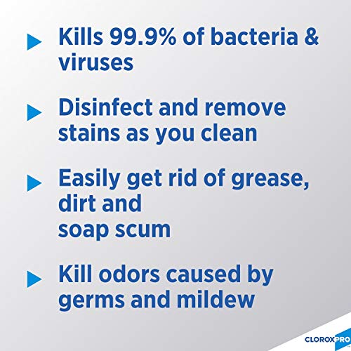 image for CloroxPro Clorox Clean-Up Disinfectant Cleaner with Bleach Spray, Clor