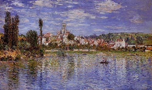 Peinture à l'huile Monet Vétheuil en été pour décorer votre salon