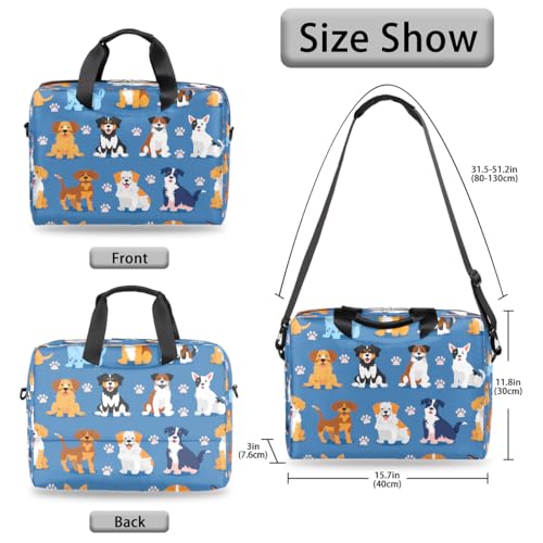 Bolso para portátil de 16 pulgadas con asas y correa desmontable miniatura 5