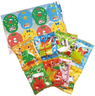 Amazon クリスマスお菓子 明治 ツリーにかざろう オーナメントアソート 8袋入り 1パック お楽しみグッズ 紙風船 付きセット ツリーオーナメント おもちゃ