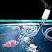 clinmday Compact Oxygen Pump Strong Air Volume Sure Here's A Product Title for Listing 1 Set Dual Tube Design Mini Aquarium Kit Ultra-Quiet USB Charging Fish White