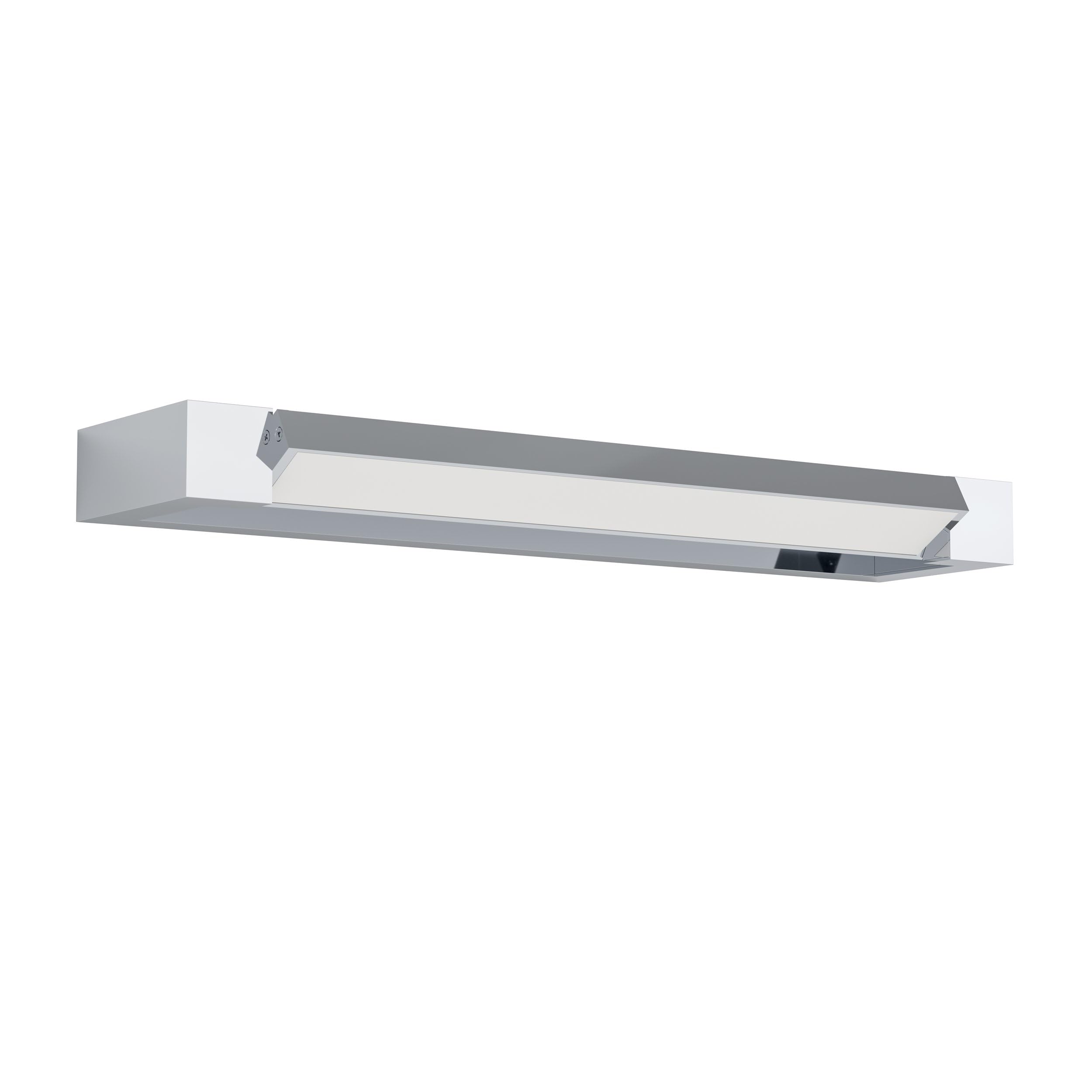 EGLO LED Wandleuchte Gemiliana, Wandlampe aus Metall und Kunststoff in Weiß | Bad Spiegellampe, Badezimmer und Flur Lampe, neutralweiß, IP44