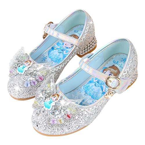YOSICIL Scarpe Frozen Bambina con Fiocchi Bambina