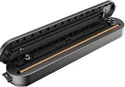 Seladora A VáCuo Para Alimentos Bivolt | Seladora HerméTica DoméStica 110v/220v | Para Conservar Comida No Congelador E ArmáRio