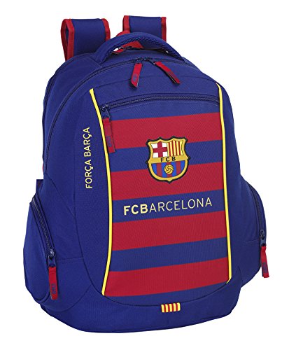 Safta FC Barcelona Mochila para Ordenador  15 6   32 x 44 cm  Color Azul Marino